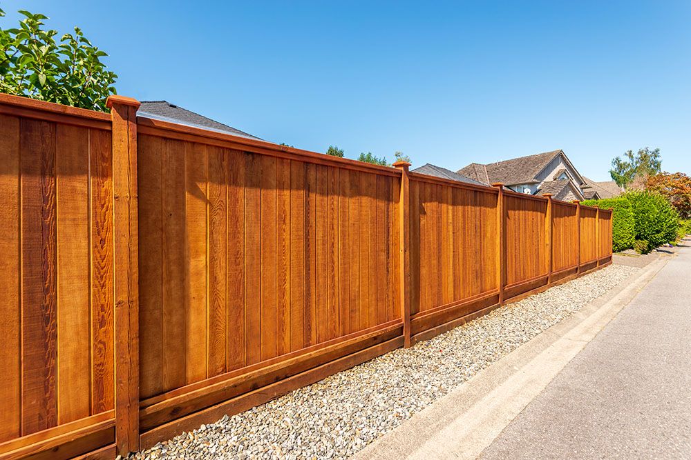 Summer security with fencing